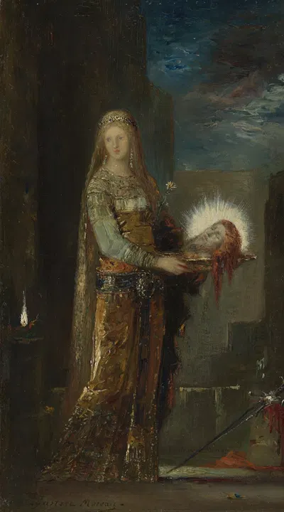 Salome with the Head of John the Baptist by Гюстав Моро — digital art print download