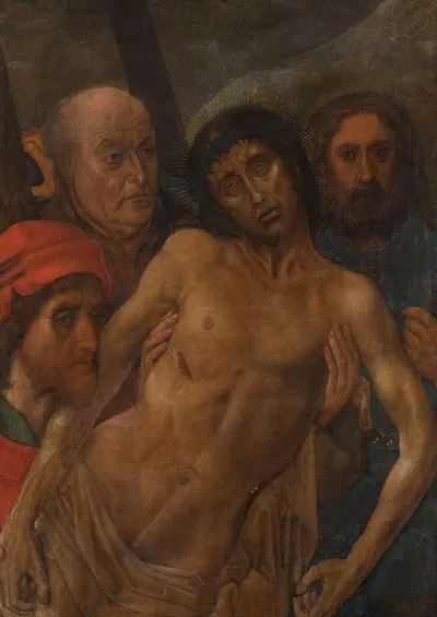 The descent from the cross by Хуго ван дер Гоес — digital art print download