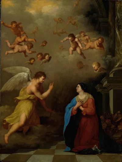 Annunciation of the Death of the Virgin by Johan Van Haensbergen — digital art print download