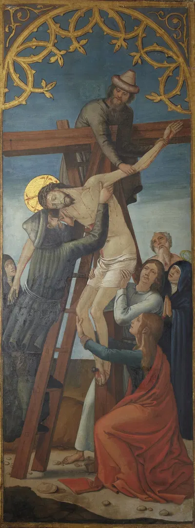 Deposition from the Cross by Juan de Borgoña — digital art print download