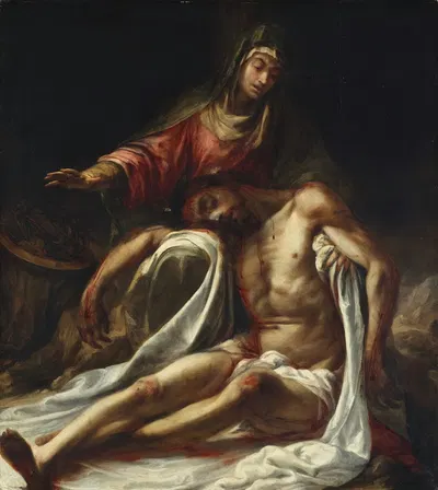 Pietà by Juan de Valdés Leal — digital art print download