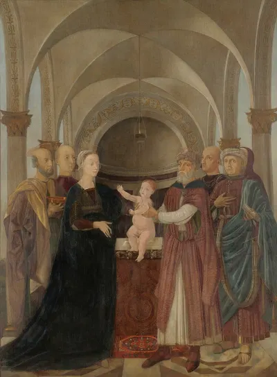 The Presentation In The Temple by Luca Signorelli — digital art print download