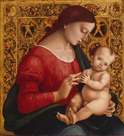 Madonna and Child by Luca Signorelli — digital art print download