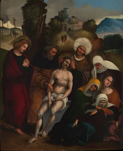 The Lamentation by Ludovico Mazzolino — digital art print download