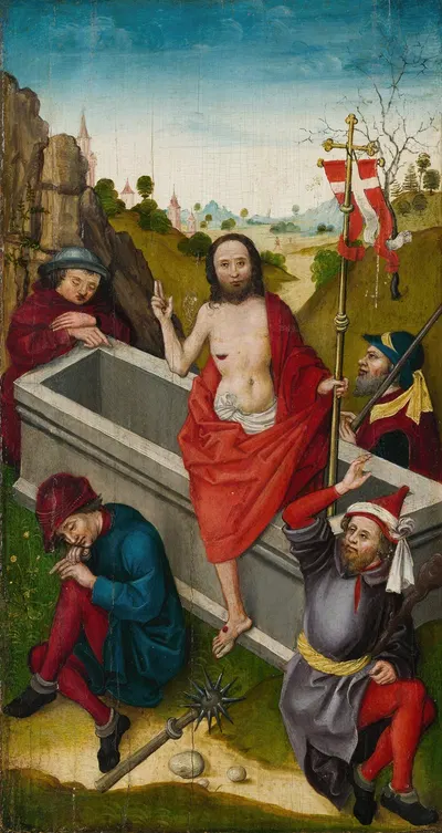 The Resurrection by Ludwig Schongauer — digital art print download