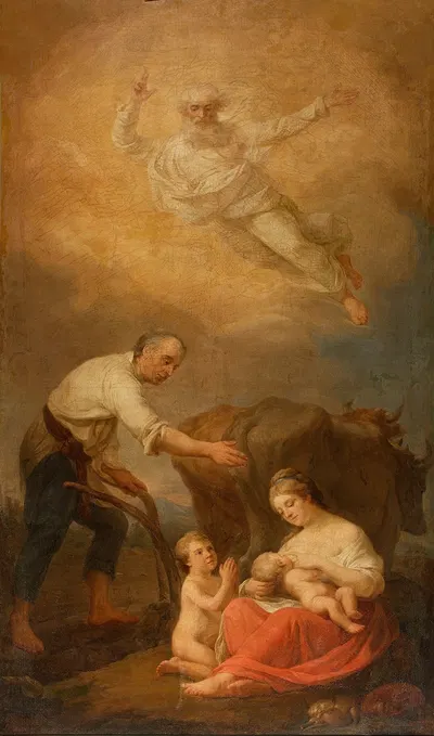Saint Isidore – The blessing of labour by Марчелло Бачарелли, 1805 — digital art print download