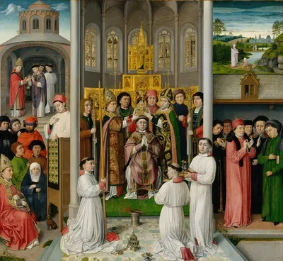 Scenes from the Life of Saint Augustine of Hippo by Master of Saint Augustine — digital art print download