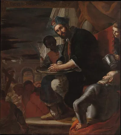 Pilate Washing His Hands by Маттиа Прети, 1663 — digital art print download