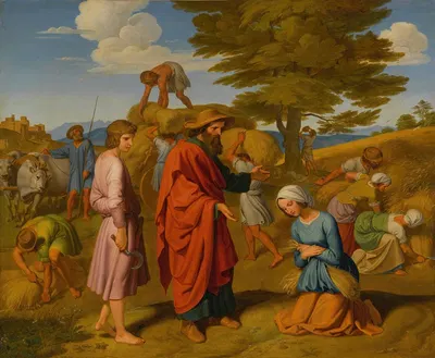Ruth And Boaz by Nazarene School — digital art print download