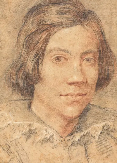 Portrait of a Young Man by Джан Лоренцо Бернини, c. 1615 — digital art print download