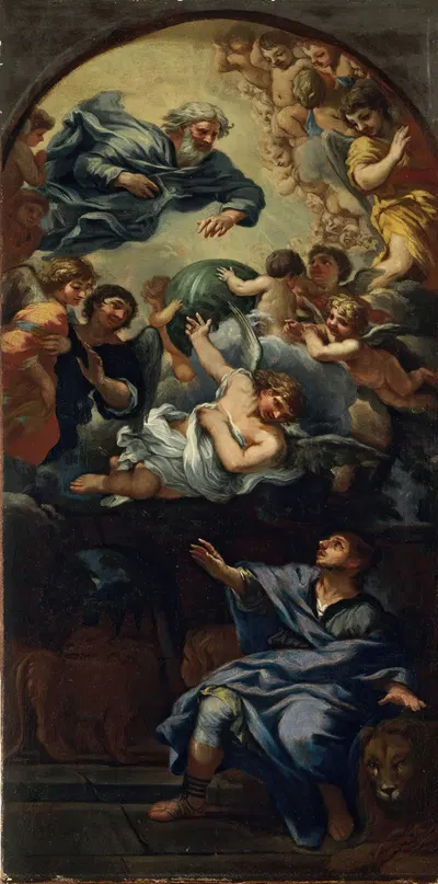 Daniel in the Lion's Den by Pietro da Cortona — digital art print download