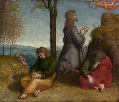The Agony in the Garden by Raphael — digital art print download