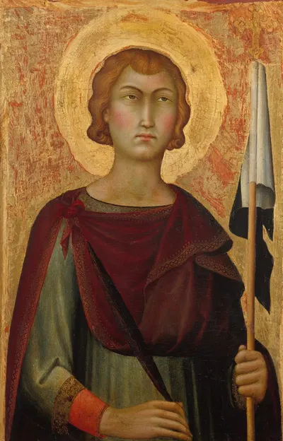 Saint Ansanus by Simone Martini — digital art print download