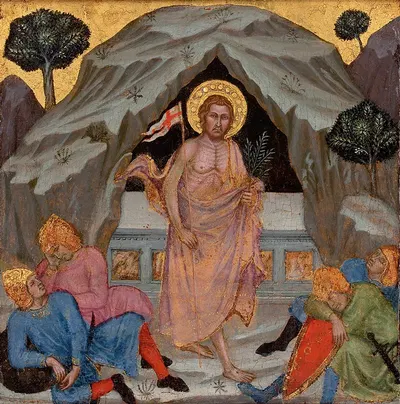 The Resurrection by Taddeo di Bartolo — digital art print download