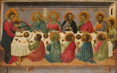 The Last Supper by Ugolino da Siena — digital art print download