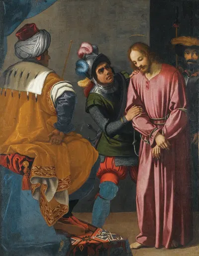 Christ Before Pilate by Agostino Ciampelli — digital art print download