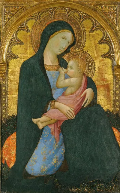 The Madonna Of Humility by Andrea di Bartolo — digital art print download