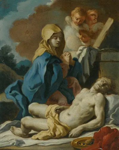 The Pieta by Франческо де Мура — digital art print download
