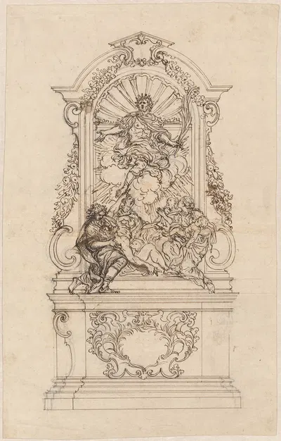 A Reliquary of Saint Sigismondo by Giovanni Battista Foggini, 1719 — digital art print download