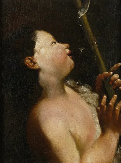 The Young John The Baptist by Giuseppe Maria Crespi — digital art print download