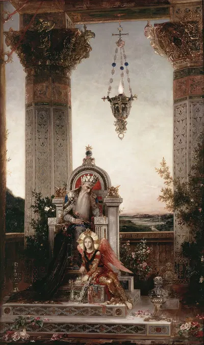 King David by Гюстав Моро, 1878 — digital art print download