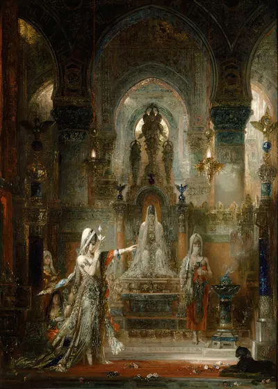 Salomé Dancing before Herod by Гюстав Моро, 1876 — digital art print download