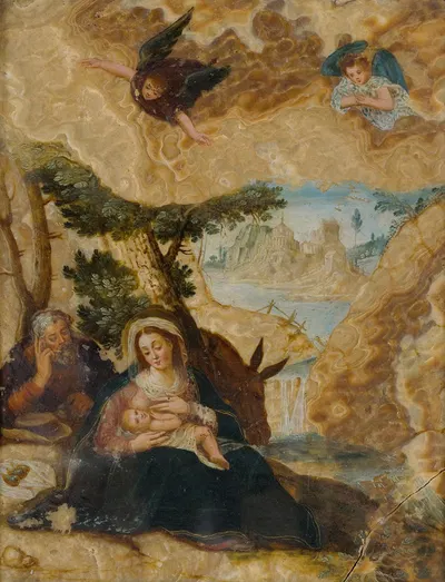 Madonna And Child by Итальянская школа — digital art print download