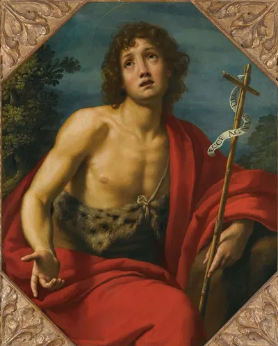 Saint John The Baptist by Matteo Rosselli — digital art print download
