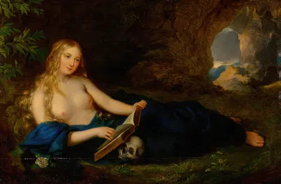 Reclining Magdalene by Александр Кларо — digital art print download