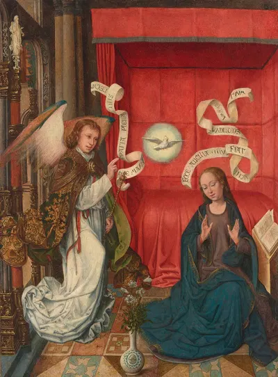 The Annunciation by Нидерландская школа — digital art print download