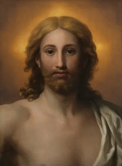 Salvator Mundi by Антон Рафаэль Менгс, 1778 — digital art print download