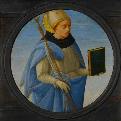 Saint Augustine by Bartolomeo di Giovanni — digital art print download