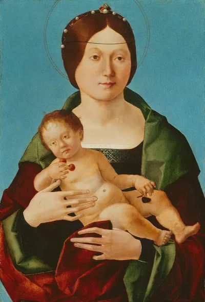 Virgin and Child by Эрколе де' Роберти — digital art print download