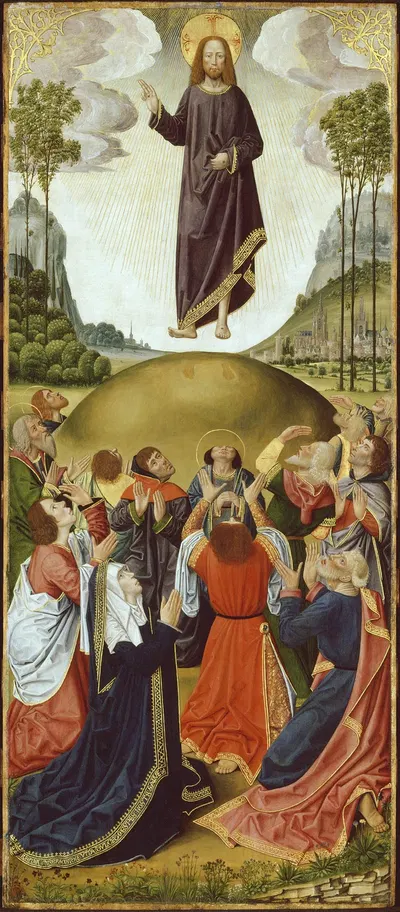 The Ascension by Французская школа, 1490-1500 — digital art print download