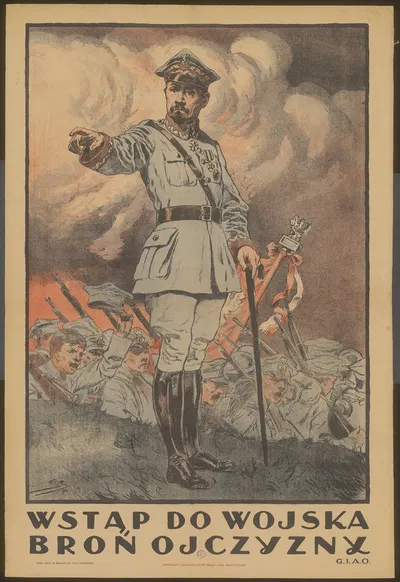 Wstąp do wojska broń ojczyzny! by B. Wierzbicki, 1920 — digital art print download