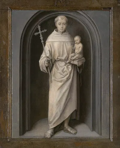 Saint Anthony of Padua by Hans Memling — digital art print download