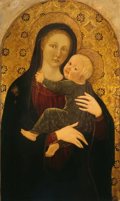 Virgin and Child by Итальянская школа, c. 1450 — digital art print download