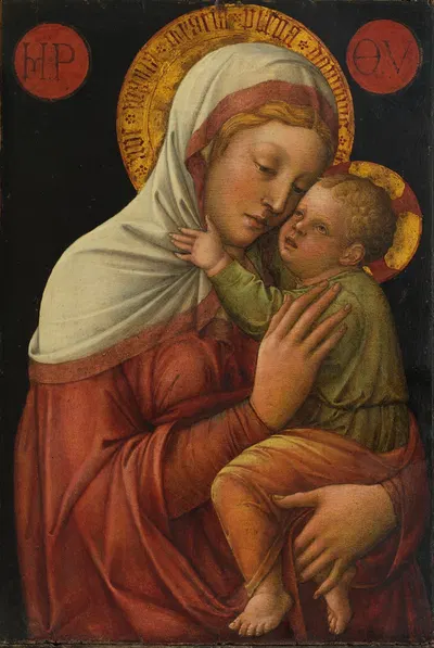 Madonna and Child by Jacopo Bellini — digital art print download