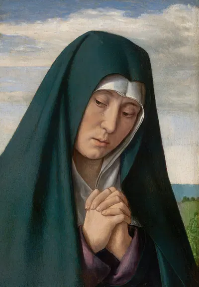 Mourning Virgin by Жан Хей — digital art print download