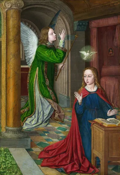 The Annunciation by Жан Хей — digital art print download