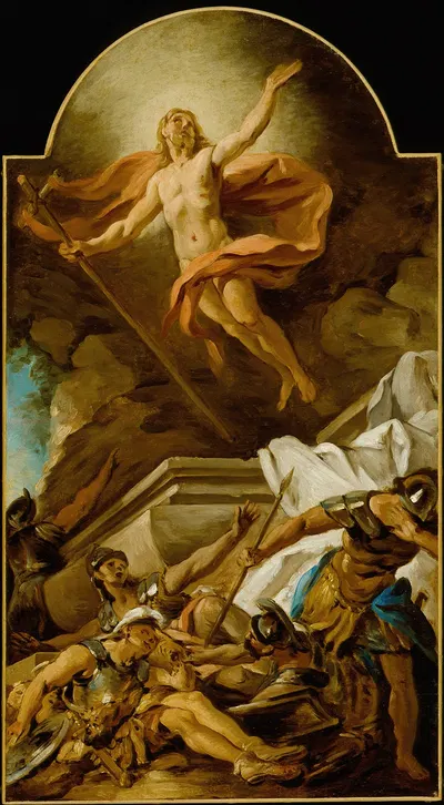 The Resurrection by Жан-Франсуа де Труа, 1739 — digital art print download