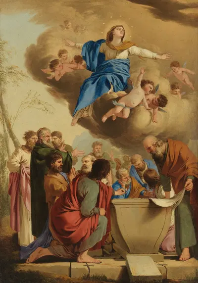 The Assumption by Laurent de la Hyre — digital art print download
