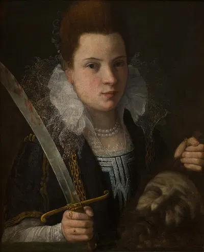 Judith with the Head of Holofernes by Лавиния Фонтана, 1590-1595 — digital art print download