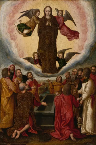 Assumption of the Virgin by Marcellus Coffermans — digital art print download
