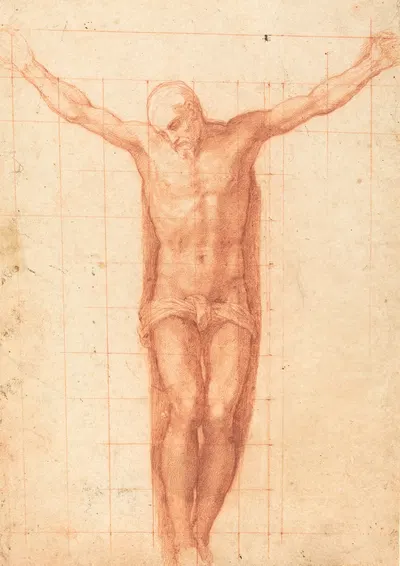 Christ on the Cross by Girolamo Muziano — digital art print download
