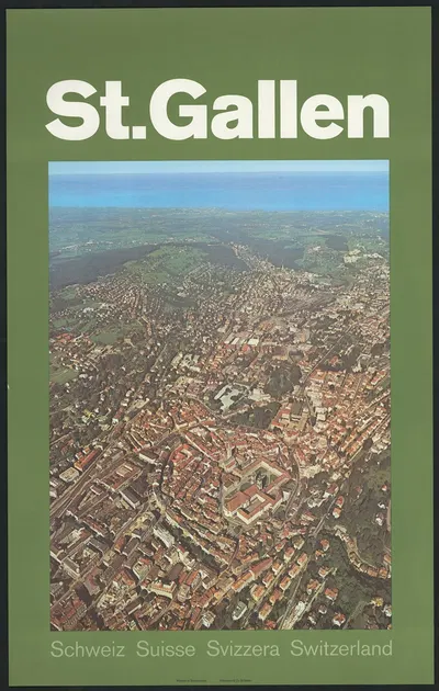St. Gallen, Switzerland by Eidenbenz & Co — digital art print download