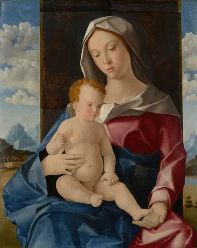 Madonna and Child by Винченцо Катена, 1485-1515 — digital art print download