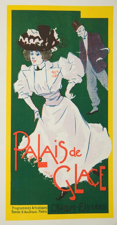 Palais de Glace Champs-Elysees by Фердинанд Мисти-Мифльез, 1897 — digital art print download