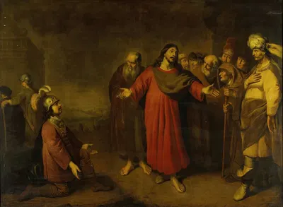 Christ and the Centurion by Адам Камерариус, 1644 - 1665 — digital art print download