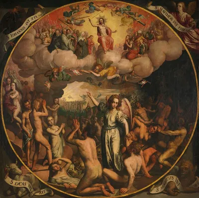 Last Judgment by Aert Pietersz., 1611 — digital art print download